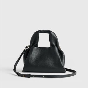 Quince Italian Leather Trapeze Crossbody